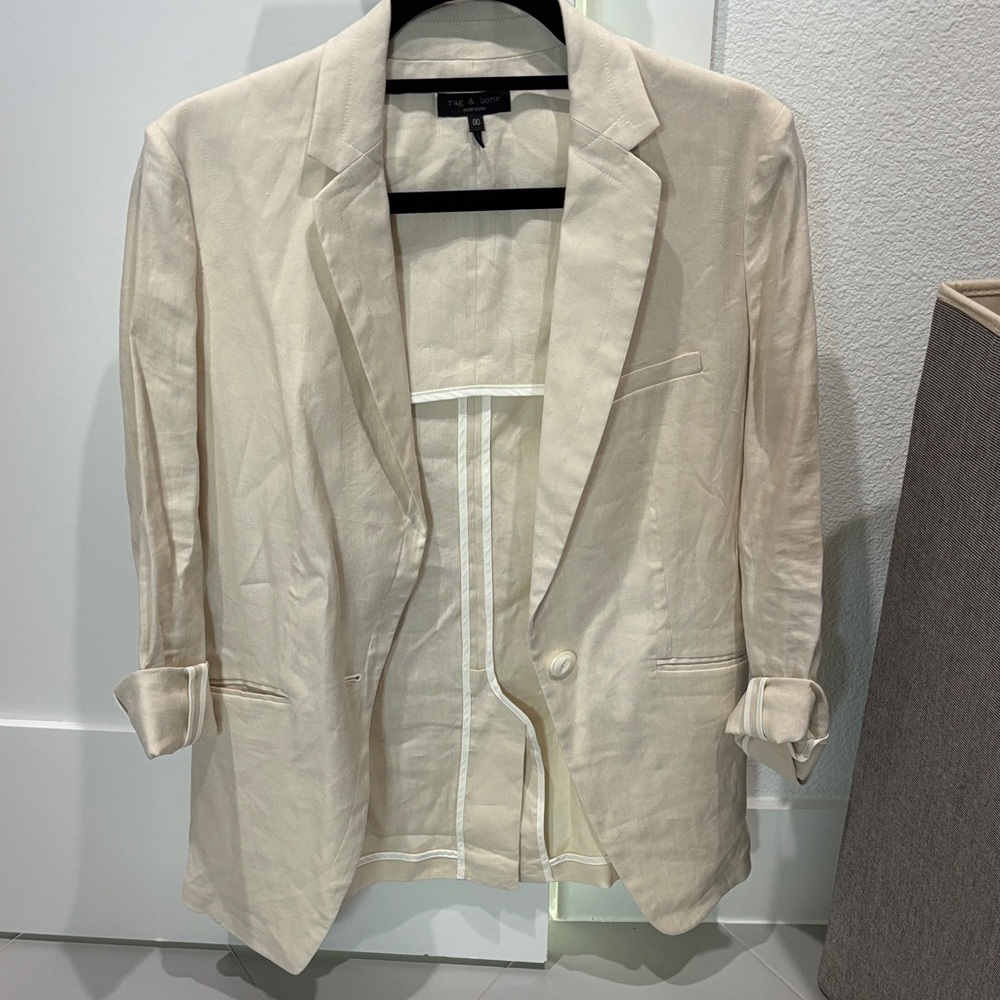 Rag & Bone Linen Blazer